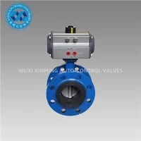 Válvula de esfera de alto desempenho pneumática