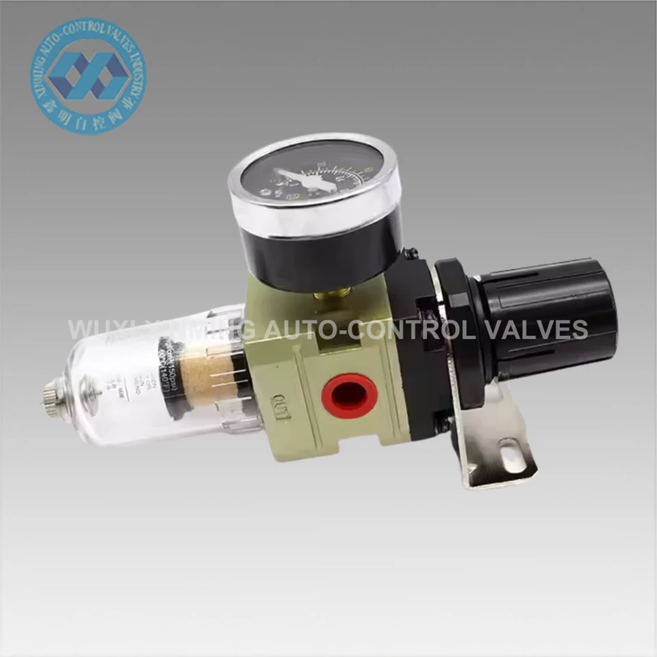 Aw 2000-02 válvula de regulação de pressão de filtro de acelerador único, válvula de regulação do ar da bomba de ar