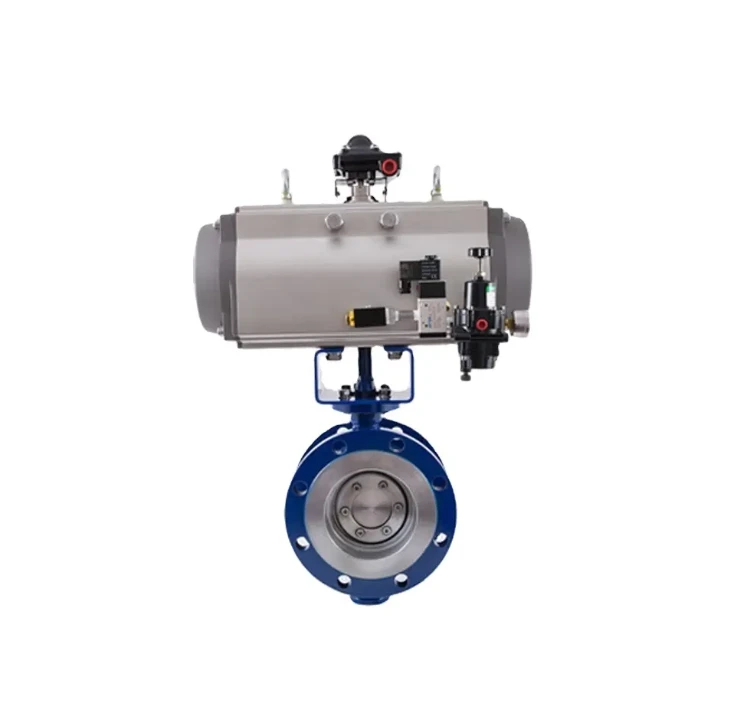 Pneumatic Actuator-operated Butterfly And Piston Valves