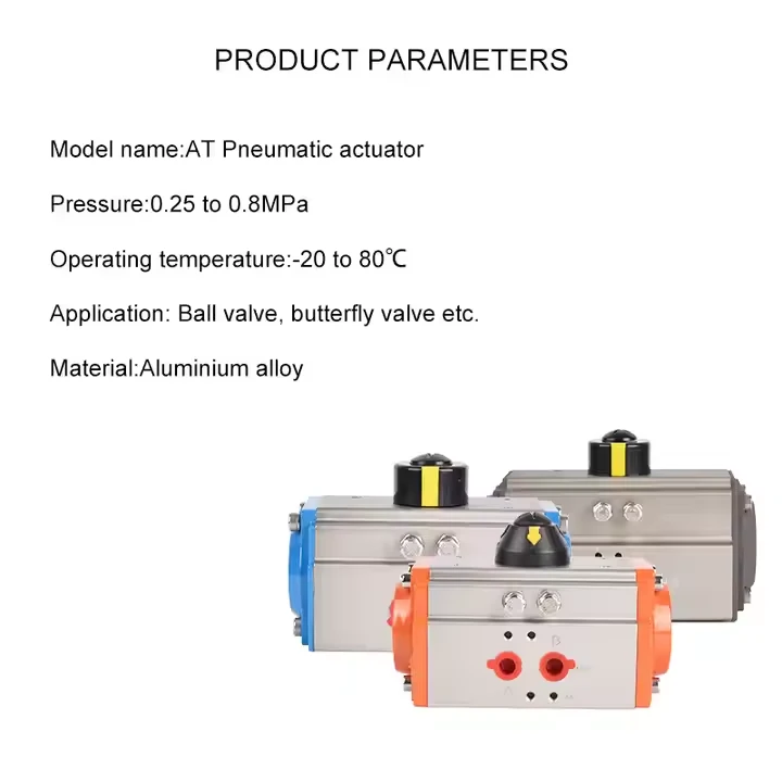 Single/double Acting Pneumatic Actuator