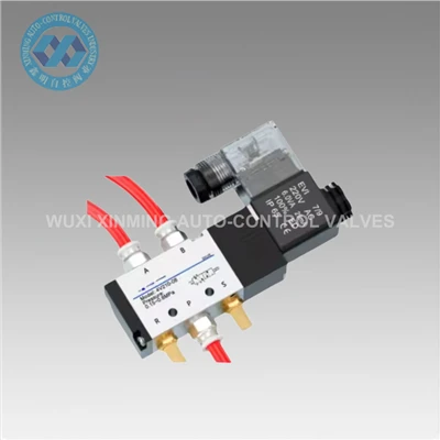 Válvula solenóide pneumática de liga de alumínio 52 AC220V 110V