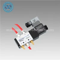 Válvula solenóide pneumática de liga de alumínio 52 AC220V 110V