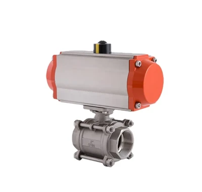 NPT Thread Pneumatic Atualmente válvula de esfera|Certificado CE/ATEX