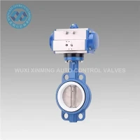 Valva de borboleta pneumática de alto desempenho