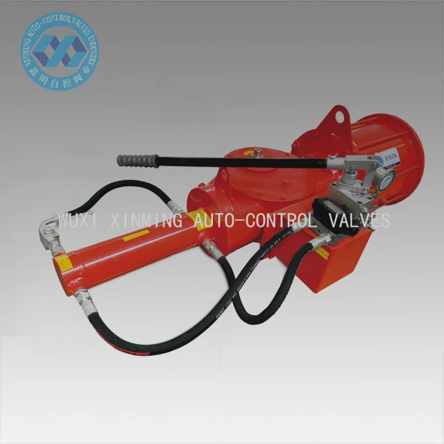 Atuador pneumático Scotch Yoke com retorno por mola