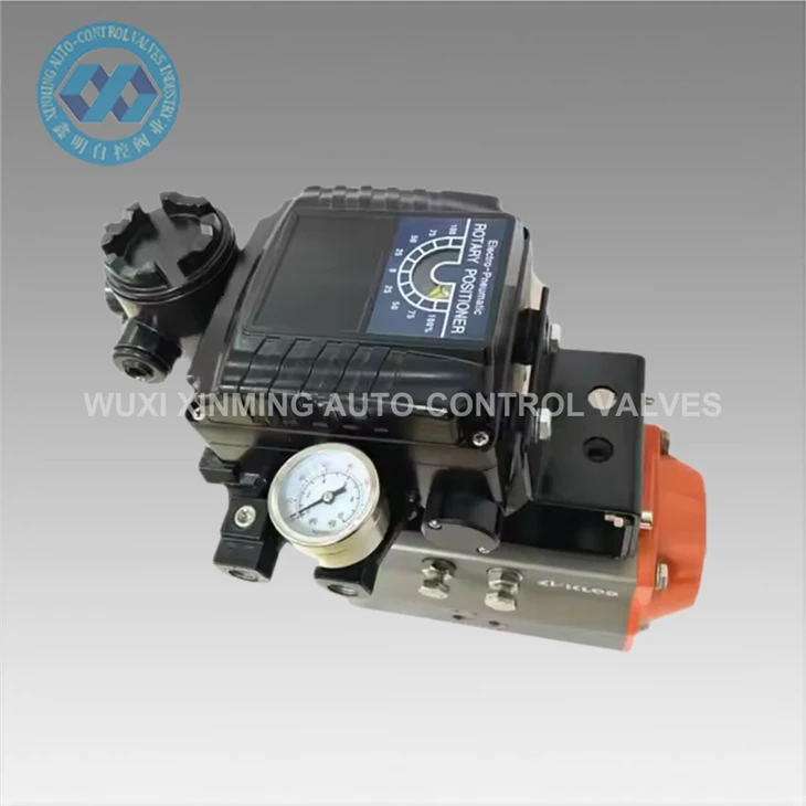 Yt -1000 r 4 ~ 20 mA Certificação à prova de explosão da positiva da válvula eletropneumática